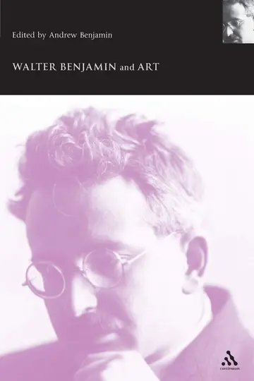 Cover of Walter Benjamin and Art