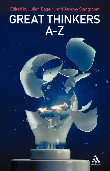 Cover of Great Thinkers A-Z