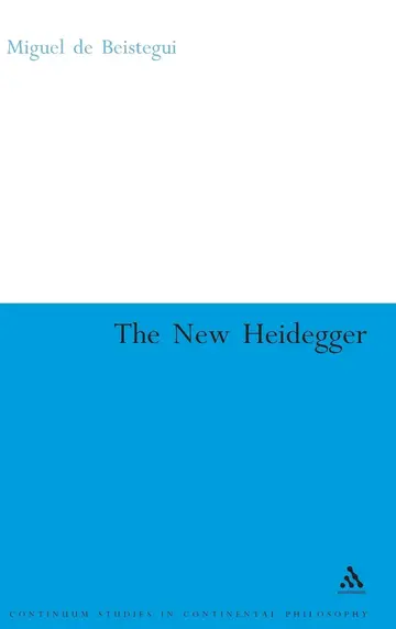 Cover of The New Heidegger