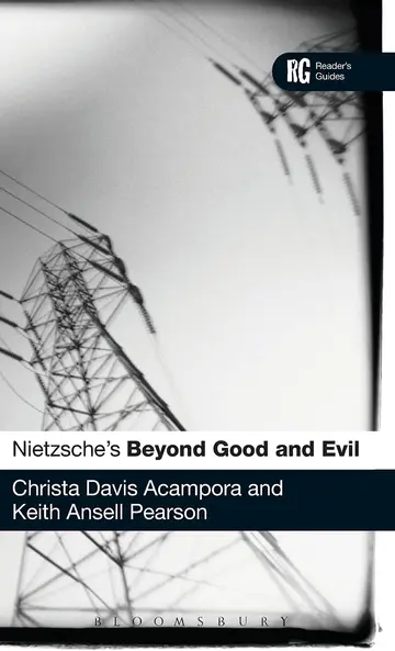 Cover of Nietzsche's Beyond Good and Evil