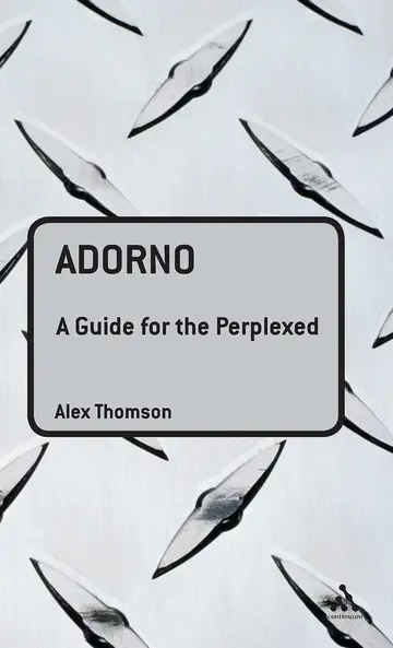 Cover of Adorno