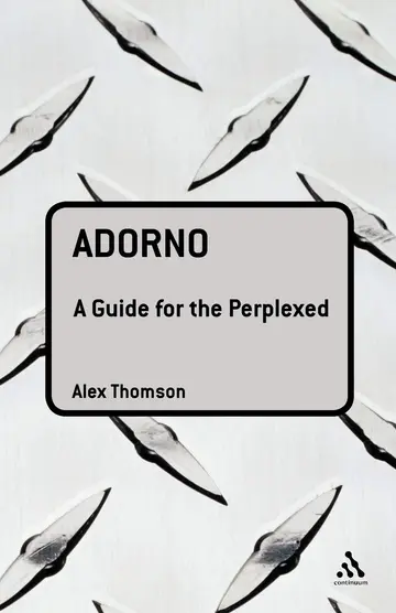 Cover of Adorno