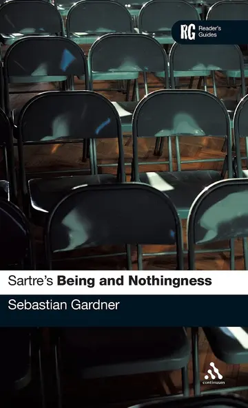 Cover of Sartre's Being and Nothingness