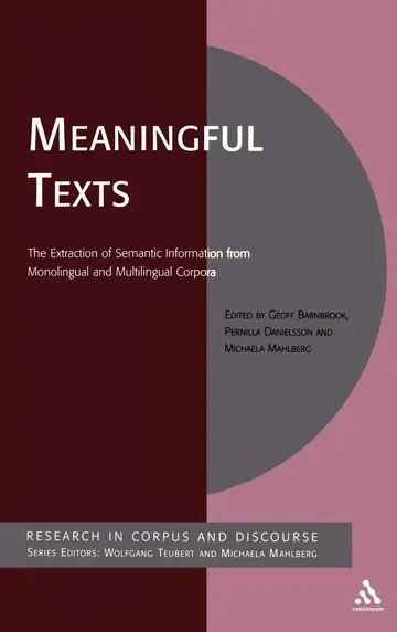 Cover of Meaningful Texts
