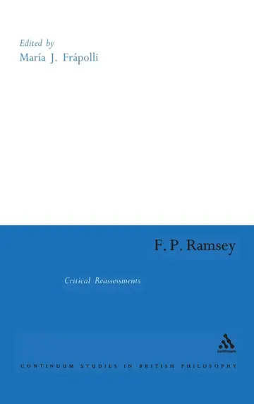 Cover of F.P. Ramsey