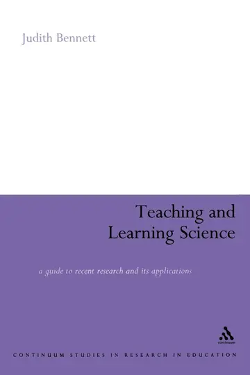 Cover of Teaching and Learning Science