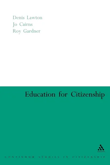 Cover of Education for Citizenship