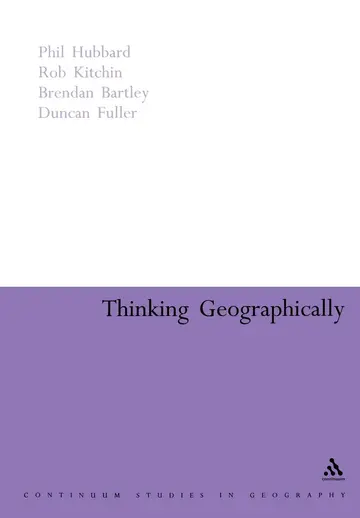 Cover of Thinking Geographically