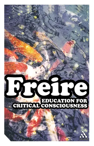 Cover of Education for Critical Consciousness