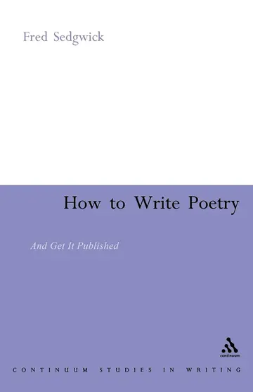 Cover of How to Write Poetry