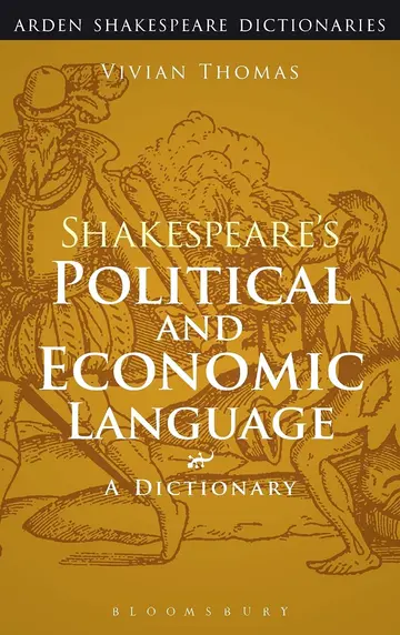 Cover of Shakespeare's Political and Economic Language