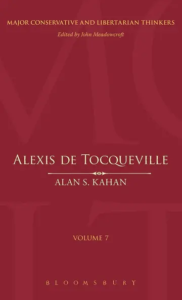 Cover of Alexis De Tocqueville - Vol. 7