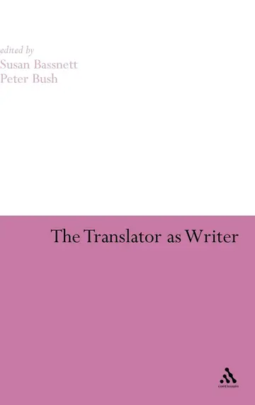 Cover of The Translator as Writer