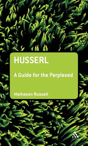 Cover of Husserl