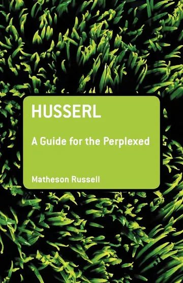 Cover of Husserl