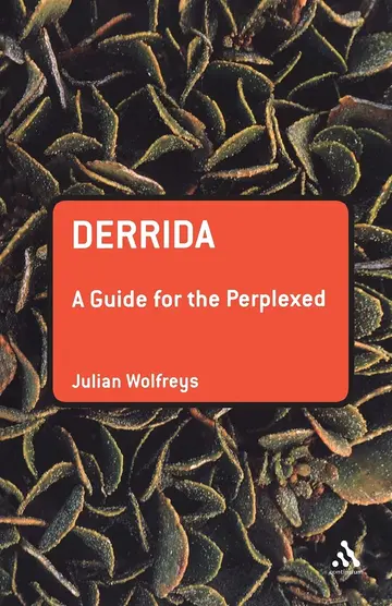 Cover of Derrida