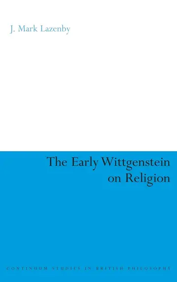 Cover of Early Wittgenstein on Religion