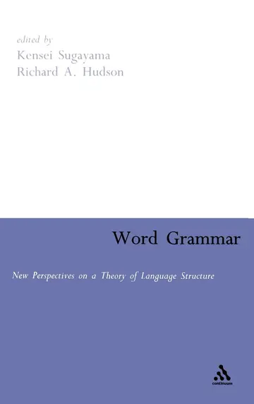 Cover of Word Grammar