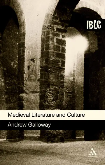 Cover of Medieval Literature and Culture