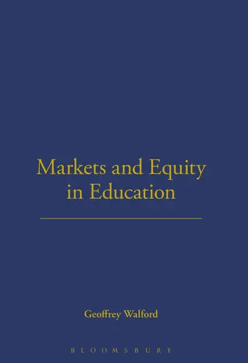 Cover of Markets and Equity in Education