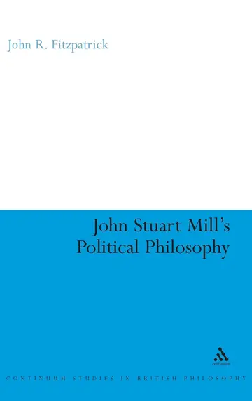 Cover of John Stuart Mill's Political Philosophy