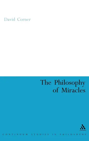 Cover of The Philosophy of Miracles