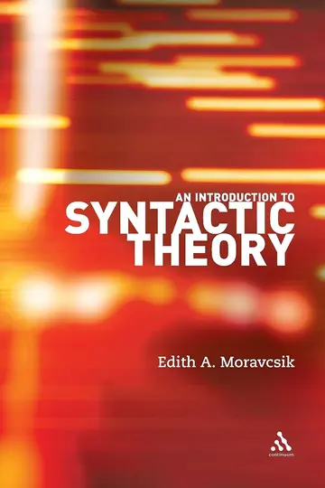 Cover of An Introduction to Syntactic Theory
