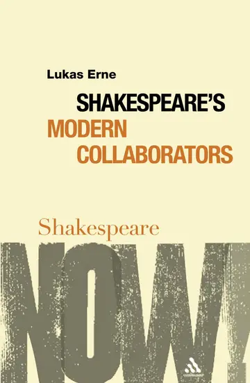 Cover of Shakespeare's Modern Collaborators