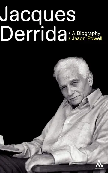 Cover of Jacques Derrida