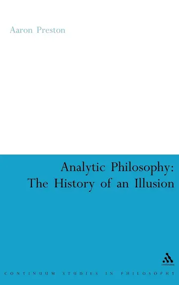 Cover of Analytic Philosophy