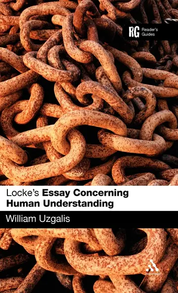 Cover of Locke's Essay Concerning Human Understanding
