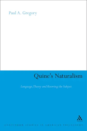 Cover of Quine's Naturalism