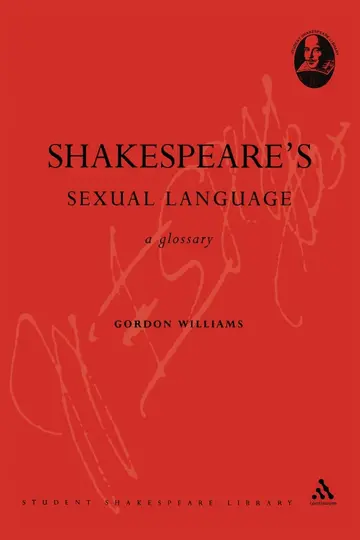 Cover of Shakespeare's Sexual Language