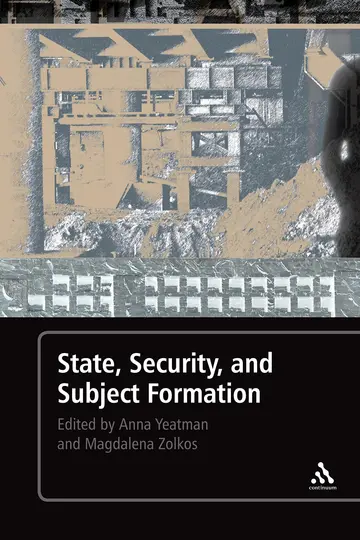 Cover of State, Security, and Subject Formation