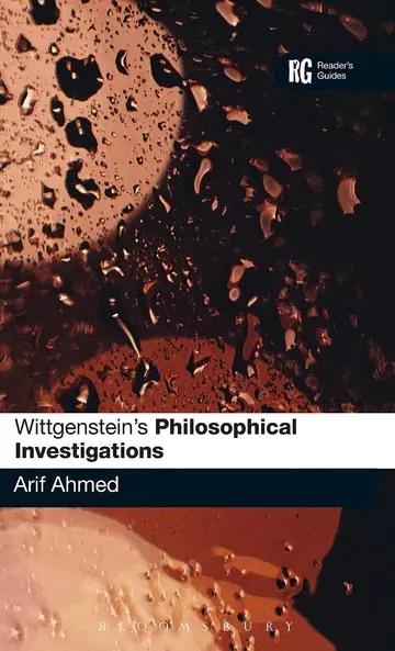 Cover of Wittgenstein's Philosophical Investigations