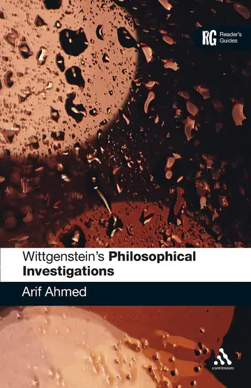 Cover of Wittgenstein's Philosophical Investigations