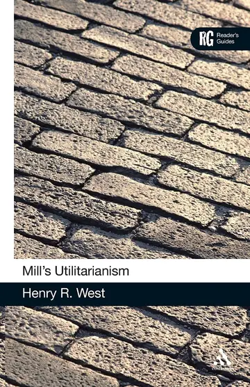 Cover of Mill's Utilitarianism