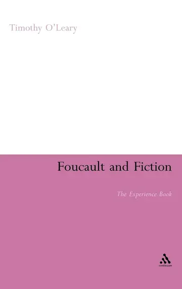 Cover of Foucault and Fiction