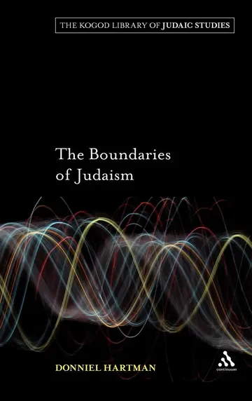 Cover of The Boundaries of Judaism