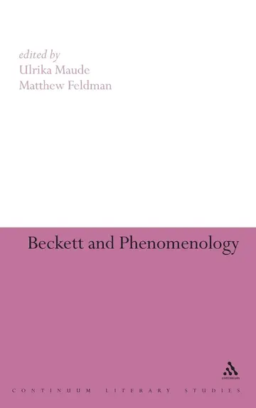 Cover of Beckett and Phenomenology