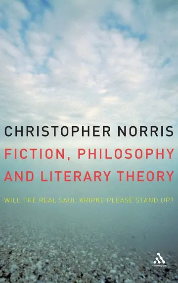 Cover of Fiction, Philosophy and Literary Theory