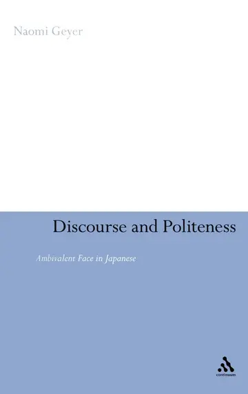 Cover of Discourse and Politeness