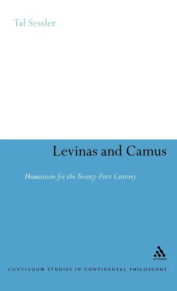 Cover of Levinas and Camus