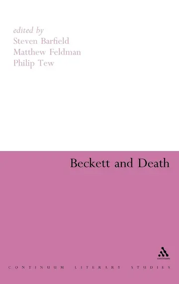 Cover of Beckett and Death