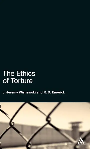 Cover of The Ethics of Torture