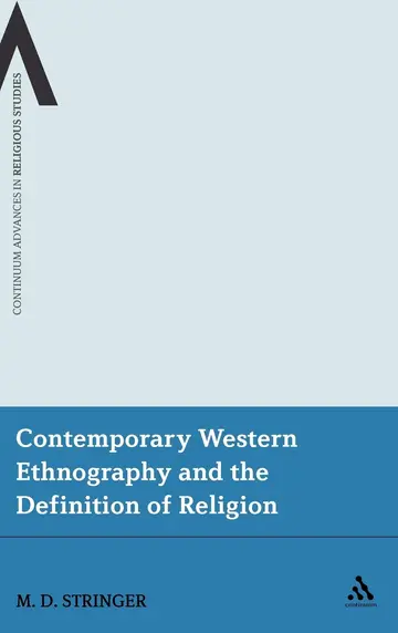 Cover of Contemporary Western Ethnography and the Definition of Religion