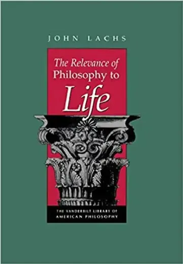 Cover of Relevance of Philosophy to Life