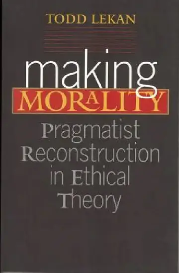 Cover of Making Morality