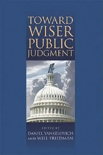 Cover of Toward Wiser Public Judgment