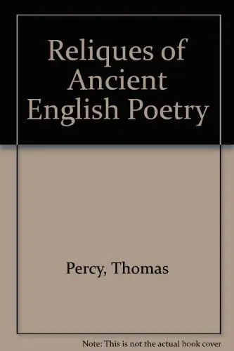Cover of Reliques of Ancient English Poetry